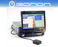 7 inch 1 DIN Navigatie autoradio met DVD SD Bluetooth 